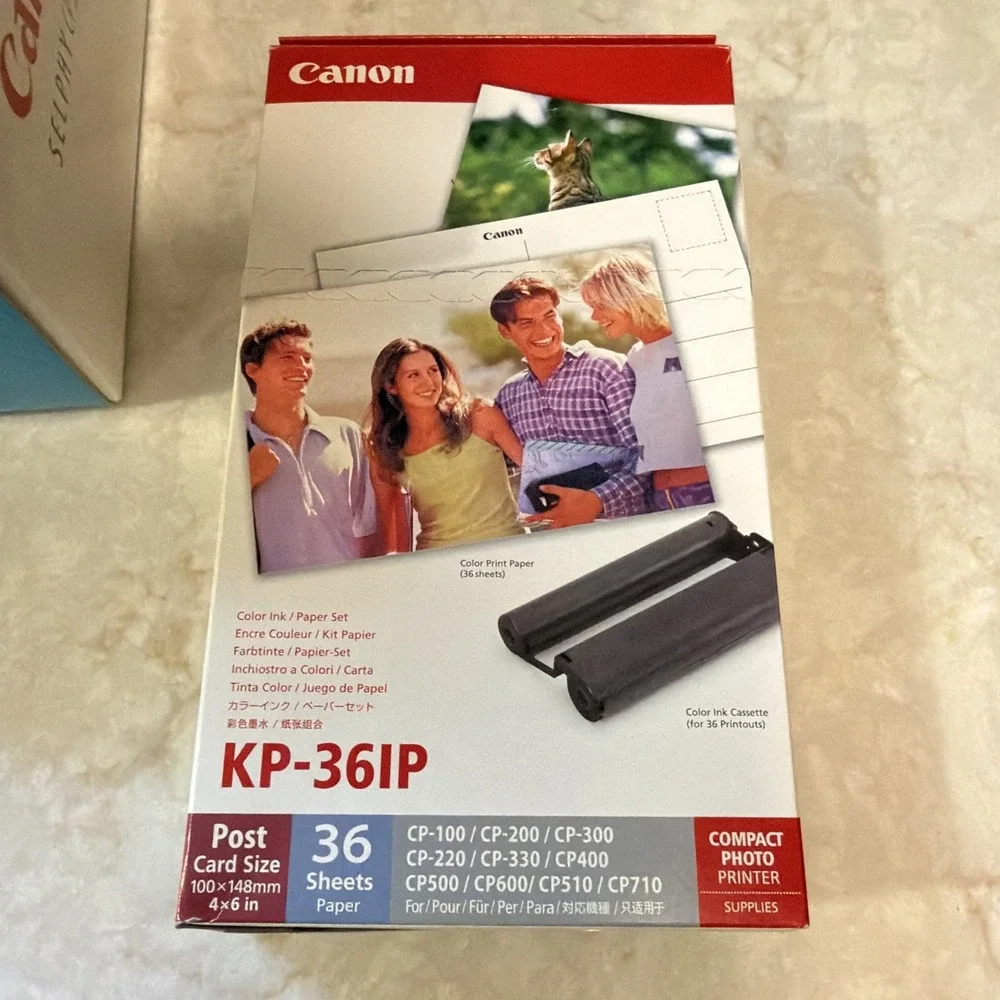 Brand New OB Canon Selphy CP510 Compact Photo Printer 4 x 6 Photos